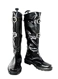 LINGCOS Final Fantasy VII FF7 Sephiroth Cosplay Shoes Boots Custom...