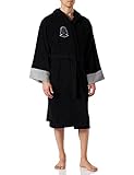 CTI Herren Star Wars Dark mit Kapuze, 100% Baumwolle Bademantel,...
