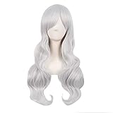 MapofBeauty 28 Zoll/70cm Seitenscheitel Pony Charmante Frauen Lange...