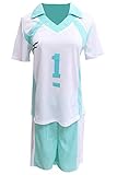 Haikyuu !! Aoba Johsai High School Oikawa Tooru Short Sleeve...