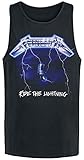 Metallica Ride The Lightning Männer Tank-Top schwarz L 100% Baumwolle...