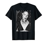 Aaliyah Foto mit Logo T-Shirt