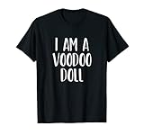 I Am A Voodoo Puppe Kostüm Halloween I'm Lazy Easy T-Shirt