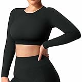 ZAAYO Damen Langarmshirt Sport Laufshirt Sportoberteil Longsleeve...