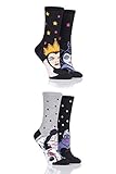 SockShop Damen Disney Schurken Ursula, Evil Queen, Maleficent und...