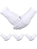 4 Paar Erwachsene Uniform Handschuhe Spandex Handschuhe Kleid...