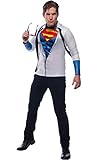 Rubie‘s Offizielles DC Superman Photo Real Kostümoberteil,...