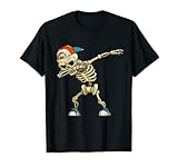 Hochwertiges Kinder T-Shirt - Dabbing Skelett Hip-Hop Dab T-Shirt
