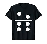 Dominosteine Gruppe Passende Halloween-Kostüm T-Shirt