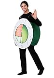 Adult Sushi Roll Fancy Dress Costume Standard