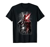 Star Wars Darth Vader Lightsaber Cross Body Portrait T-Shirt