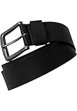 Urban Classics Unisex Leather Imitation Belt gürtel, Schwarz, M (110...