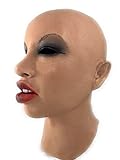 Greyland Realistische Frauenmaske aus weichem Schaumlatex incl....