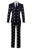 Bizarre Abenteuer Golden Wind Slim Fit Funeral Bruno Bucciarati Outfit...