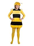 Biene Maja Kostüm für Erwachsene - Tierkostüm - Zweiteilig -...