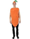 ORION COSTUMES Unisex Karotte Kostüm Karneval Verkleidung