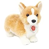 Teddy Hermann 91966 Corgi stehend 30 cm, Kuscheltier, Plüschtier