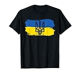Ukraine Ukrainische Flagge Ukrainer Geschenk T-Shirt