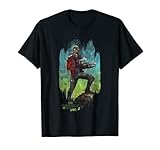Marvel Star-Lord Guardians of Galaxy 2 Night Graphic T-Shirt T-Shirt