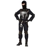 WIDMANN 55347 COSTUME AGENTE SWAT POLIZIOTTO 8/10 CM 140 #5534