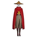 Rubyonly Cosplay 2021 Raya Kampfanzug Frauen Outfit Umhang...