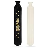 Harry Potter Lange Wärmflasche mit Bezug, 2 Liter Wärmflasche Lang...