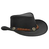 Sidewinder Cowboyhut Leder Western Hut Wildleder Shapeable Style...