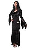 Ciao Morticia Addams Familienkostüm (Einheitsgröße Damen)