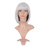 MapofBeauty 12 Zoll/30cm Natürliche Weibliche Kurze Glatte Haare BOB...