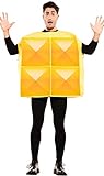 EUROCARNAVALES, SA Tetris Gelb Kostüm für Erwachsene