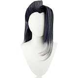 Game VALORANT VIPER Fade Cosplay Wig Fade short gradient Heat...
