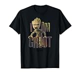 Marvel Guardians Vol.2 I AM GROOT Cute Angry T-Shirt