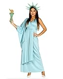 Horror-Shop Lady Liberty Kostüm für Damen L