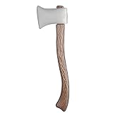 WOOOOZY NEU Beil Axt Holzfäller, ca. 58cm, Holzoptik, Hackebeil