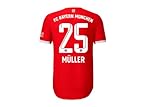 FC Bayern München Herren Thomas Muller Kit Nameblock Nummer, White,...