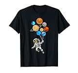 Astronaut Planet Luftballons Super Geschenk für Weltraum T-Shirt