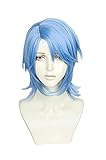 WHBHD Anime Kingdom Hearts. III. Aqua Short Blue Deyed...