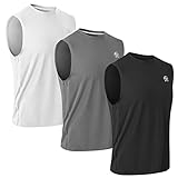 MEETWEE Sportshirt Herren, Laufshirt Kurzarm Mesh Funktionsshirt...