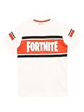 Fortnite Jungen T-Shirt Weiß Medium