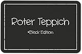 Tassenbrennerei Original - Fußmatte Roter Teppich Black Edition -...