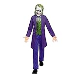 Amscan - Kinderkostüm Joker, Mantel mit Hemdeinsatz, Hose,...