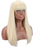 Kalyss 22' Platin-Blondine Synthetische Perücke Natürlich Aussehende...