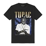 Amplified Tupac California Love Cloud T-Shirt (schwarz, XXL)