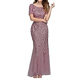 Festliche Cocktailkleid Kleider Winter Sexy Spitze Kleid Damen Vintage...