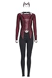 IOONCHI Damen Scarlet Witch Cosplay Kostüm Hexe Halloween Uniform Set...