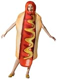 thematys Hotdog Kostüm Fastfood Bratwurst Würstchen einteiliger...