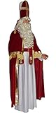 MAYLYNN Kostüm Bischof Nikolaus Weihnachtsmann, Größe:M/L