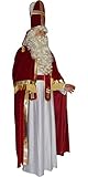 MAYLYNN Kostüm Bischof Nikolaus Weihnachtsmann, Größe:M/L