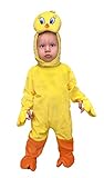 O11712-2-3 gelb-orange Baby Kleinkinder Kinder Tweety Kücken Kostüm...