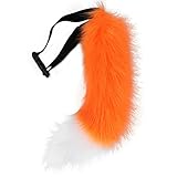 PPFINE Kunstpelz Fuchs Wolf Kostüm Katze Schwanz Kinder Erwachsene...
